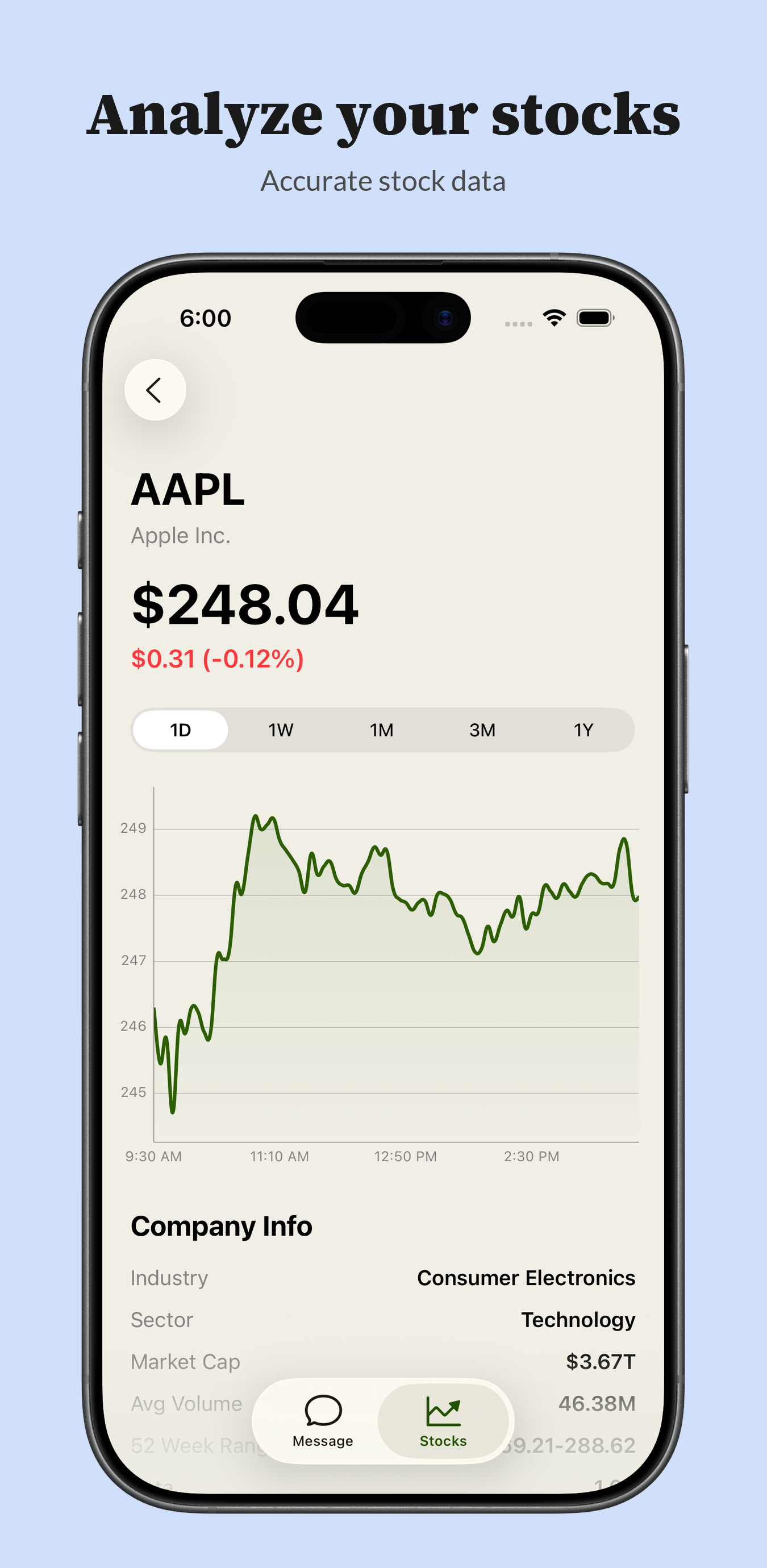App Store screenshot example 1